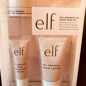 Elf Say Goodbye To Shine Mini Kit Set Oil Control, New